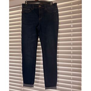Jones New York Essex Skinny Jeans Dark Wash - Size 6